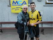 Darren McNamee sponsor Telford Opticians  Newtownards  game  Lisburn Rngs